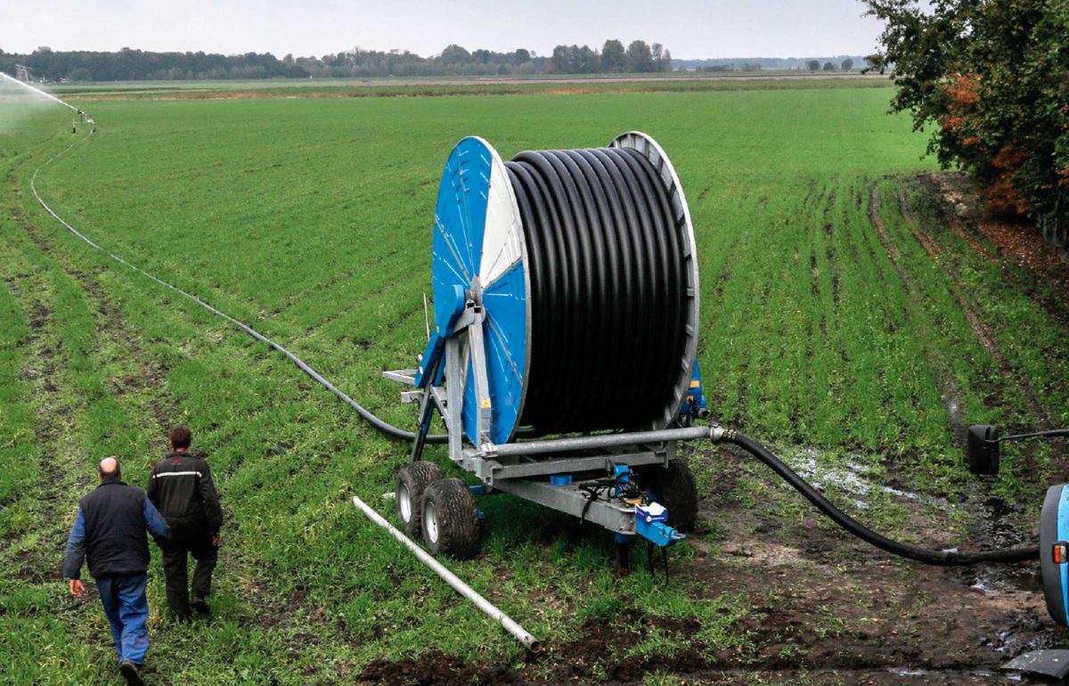 Duurzaam elektrisch beregenen